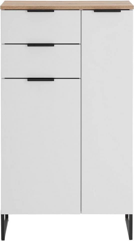 Midischrank BASIC BY BALCULINA Denver Midischrank, Badezimmerschrank, FSC-zertifizierter Holzwerkstoff, Breite 60 cm, Softclose - Bild 3
