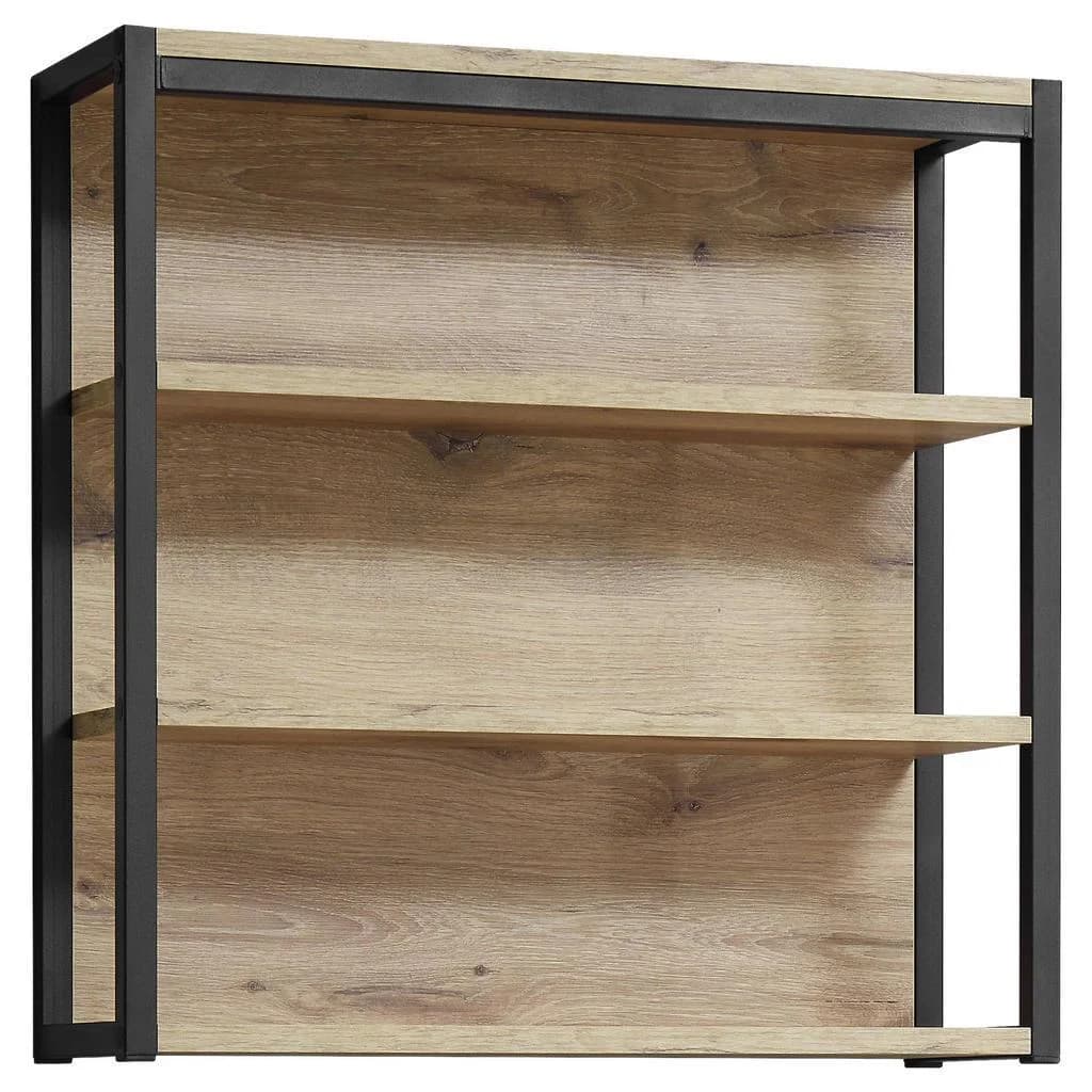 home24 Badezimmerregal Frame Eiche Holzwerkstoff 2 Fächer