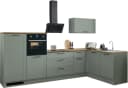 BASIC by Balculina Winkelküche Marsi Grün Soft-Close Bild 2