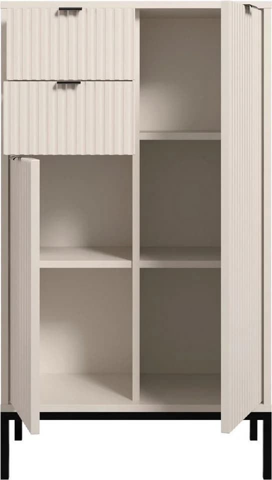 Midischrank BASIC BY BALCULINA Lucera Midischrank, Badezimmerschrank, Kaschmirfarben - Bild 5