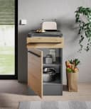 BALCULINA Jazz Unterschrank 50x90x60 cm Eiche Anthrazit Bild 3