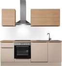 KOCHSTATION Küchenzeile Cocco 220 cm Weiß mit Induktion Bild 2