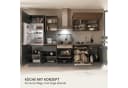 KOCHSTATION Küchenzeile Cocco Anthrazit/Nussbaum 280 cm mit Soft-Close Bild 5