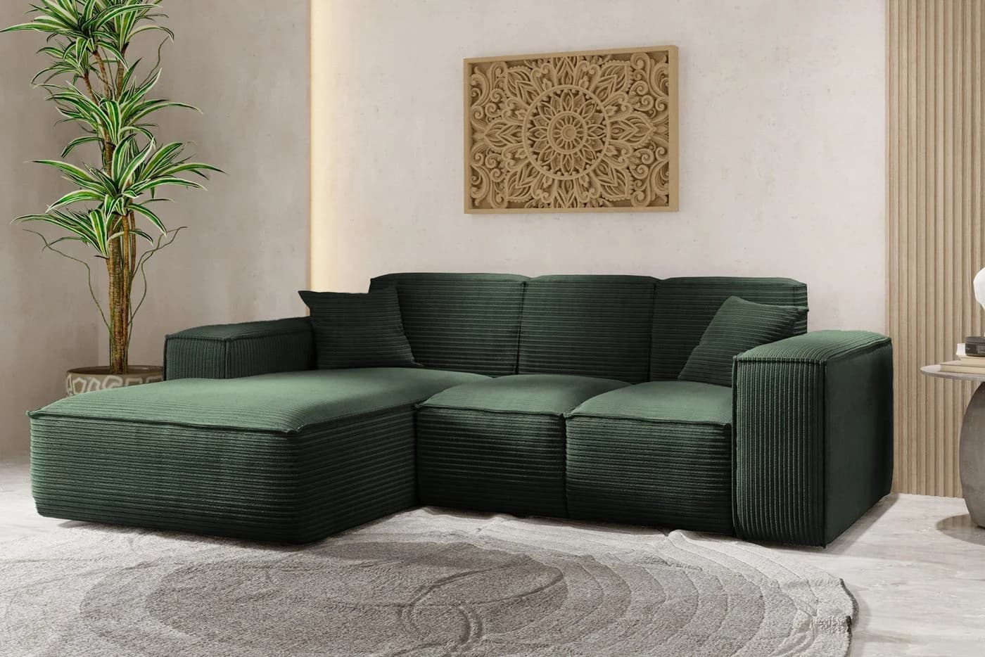 Kaiser Möbel Ecksofa Siena L-Form Stoff Bequem Modern - Bild 2