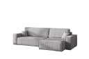 Kaiser Möbel Ecksofa BEST XL mit Schlaffunktion und Bettkasten, Grau, Stoff Poso Bild 1