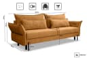Kaiser Möbel Schlafsofa Volio mit Bettzeugcontainer und DL-System Bild 3