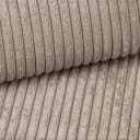 Kaiser Möbel Ecksofa U-Form BEST Cord Dunkelbeige mit Schlaffunktion Bild 5
