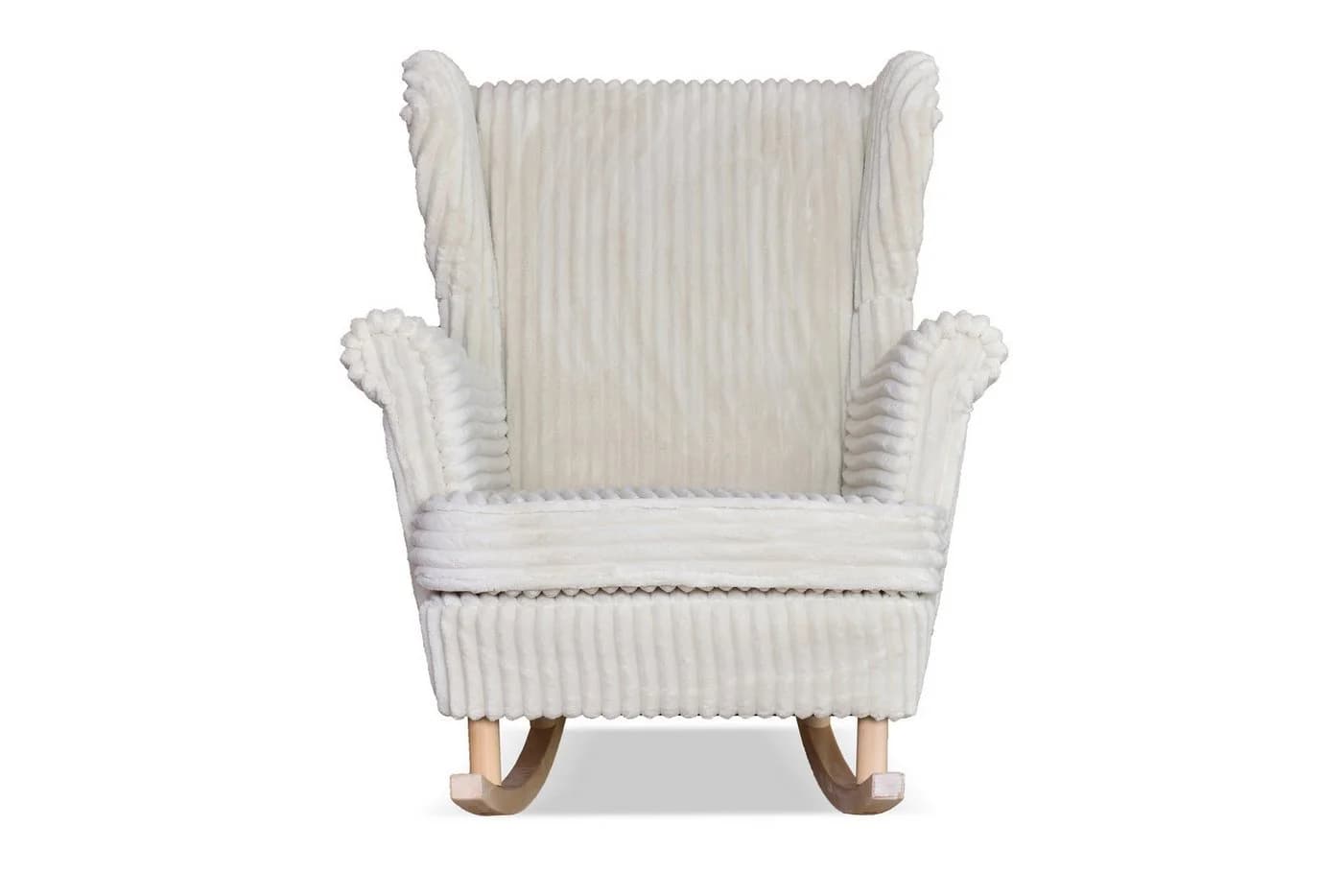 Kaiser Möbel Schaukelsessel Rene Skandinavisch Beige Stoff Estella