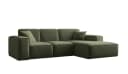 Kaiser Möbel Ecksofa Siena L-Form Stoff Grün Modern Bild 1