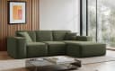 Kaiser Möbel Ecksofa Siena L-Form Stoff Grün Modern Bild 2