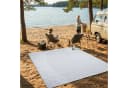 Tapiso Outdoorteppich IBIZA Ethno-Muster Grau Beige Blau Grün Schwarz Bild 3