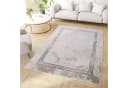 Tapiso Designteppich CRYSTAL Beige/Grün Kurzflor Bild 1