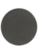Tapiso Outdoorteppich MONO rund Dunkelgrau Kurzflor Indoor Outdoor Bild 2