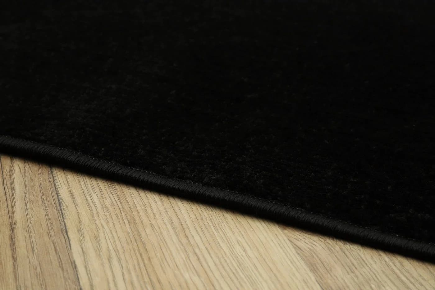 Tapiso Läufer MONO Schwarz Kurzflor Indoor Outdoor UV-beständig Modern - Bild 3