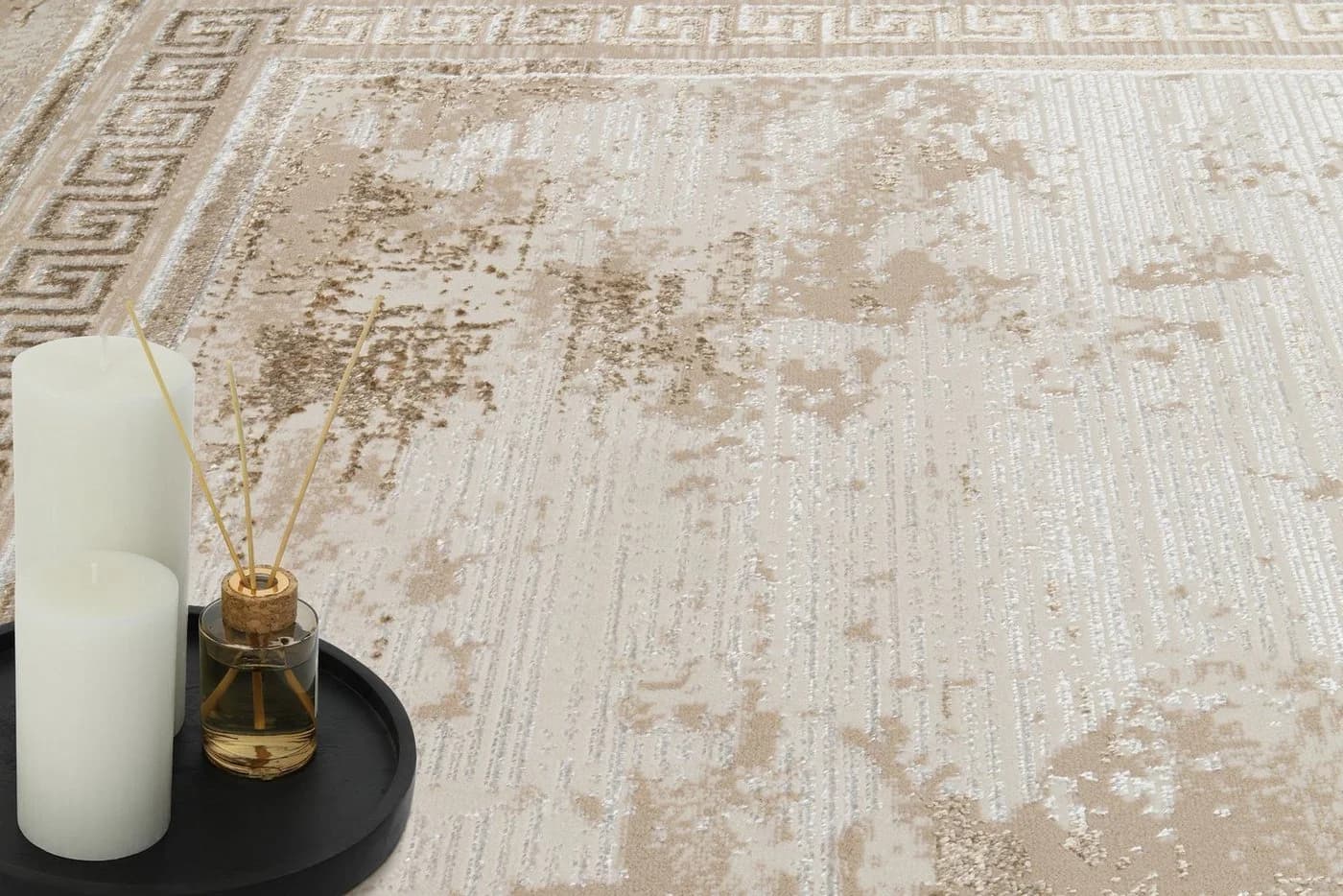 Tapiso Teppich ARES Braun Rechteckig Weich - Bild 3