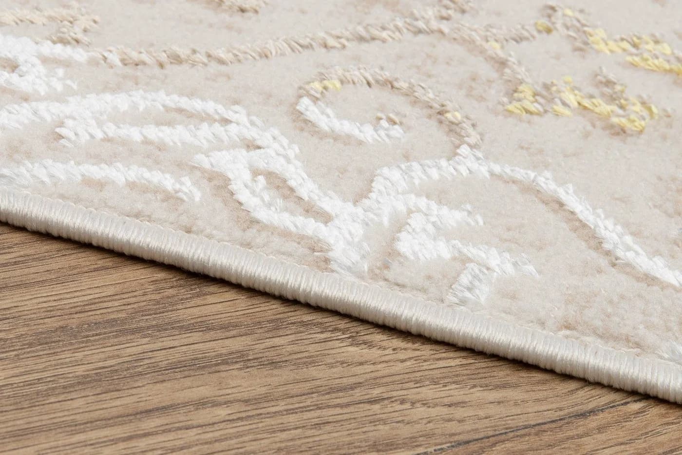 Tapiso Teppich ARES Creme 8 mm Flor - Bild 4