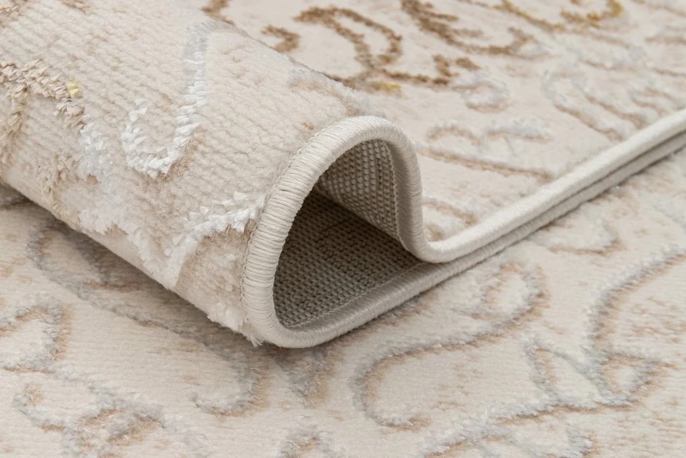 Tapiso Teppich ARES Creme 8 mm Flor - Bild 5