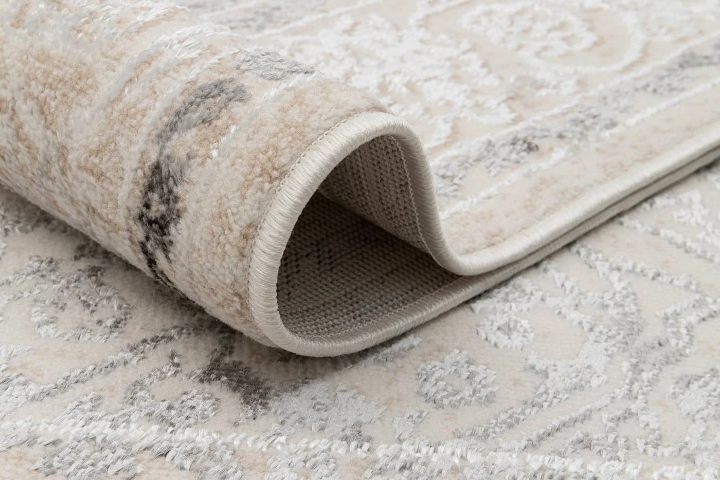 Tapiso Teppich ARES Rechteckig Grau Beige 8mm Flor - Bild 5
