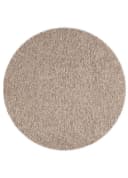 Tapiso Teppich NIZZA Rund 6 mm Wohnzimmer Schlafzimmer Einfarbig Bild 2