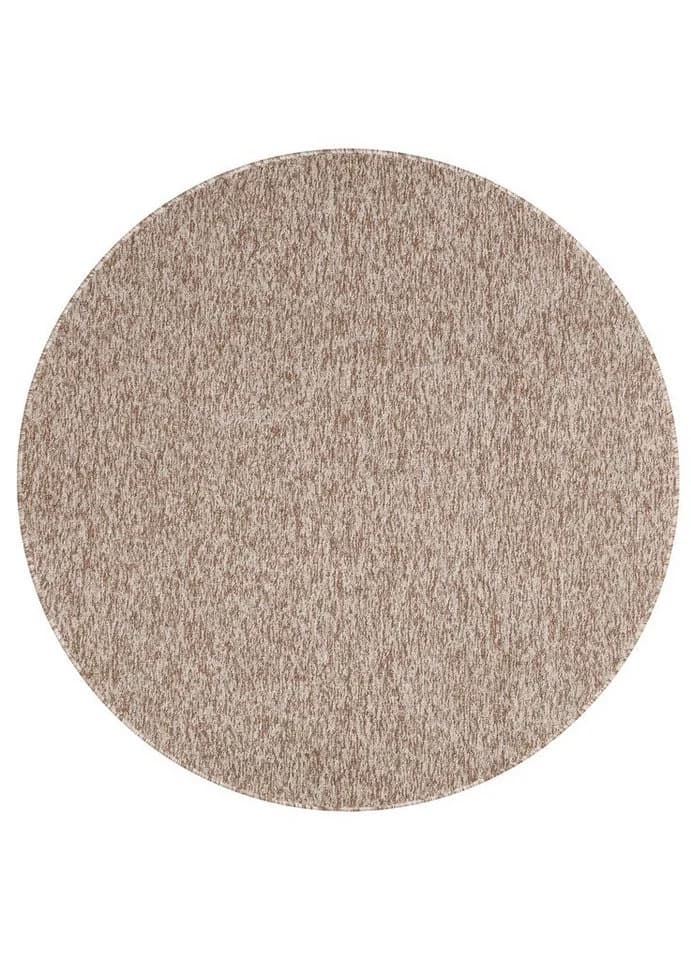 Tapiso Teppich NIZZA Rund 6 mm Wohnzimmer Schlafzimmer Einfarbig - Bild 2
