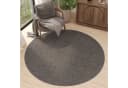 Tapiso Teppich NIZZA Rund Einfarbig Kurzflor Bild 1