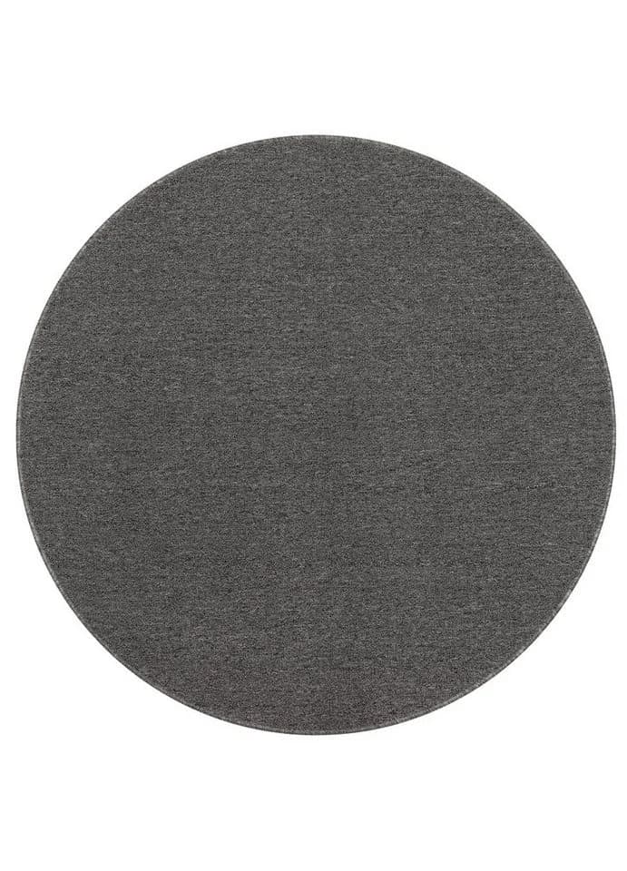Tapiso Teppich NIZZA Rund Einfarbig Kurzflor - Bild 2