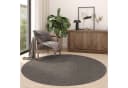 Tapiso Teppich NIZZA Rund Einfarbig Kurzflor Bild 3