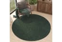 Tapiso Teppich NIZZA Rund Einfarbig 6 mm Wohnzimmer Schlafzimmer Bild 1