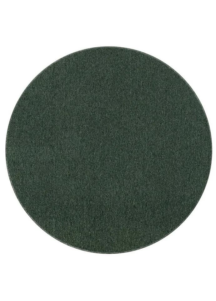 Tapiso Teppich NIZZA Rund Einfarbig 6 mm Wohnzimmer Schlafzimmer - Bild 2
