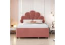Celya Polsterbett Rosa/Beige mit Stauraum und Lattenrost Bild 4