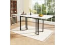 Celya Esstisch Teleskoptisch MDF Tischplatte Marmoroptik Bild 2
