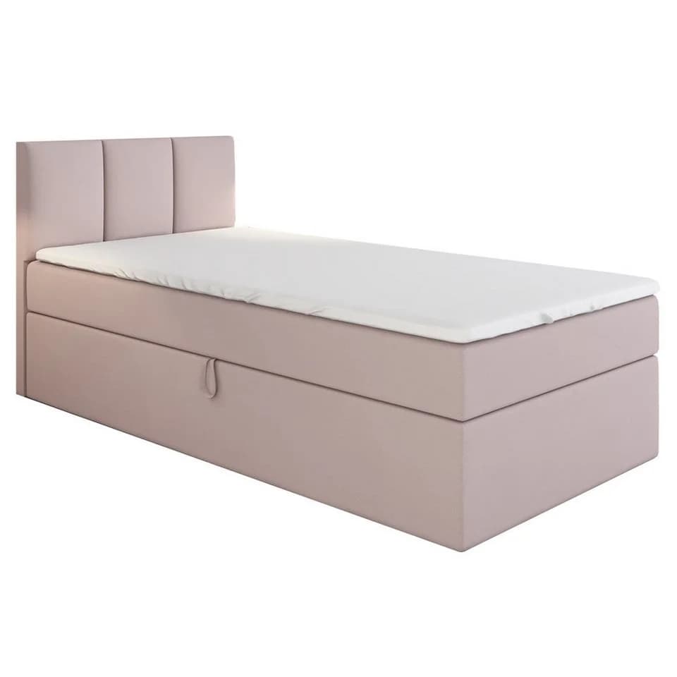 A&J MöbelLand Boxspringbett NASI mit Bettkasten und Topper - Bild 2
