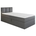 A&J MöbelLand Boxspringbett NASI mit Bettkasten und Topper Bild 2