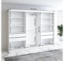 A&J MöbelLand Schiebetürenschrank VILUNO mit Spiegel & 4 Schubladen Bild 4