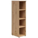 Carryhome Regal Eiche Artisan Holzwerkstoff 3 Fächer Bild 2