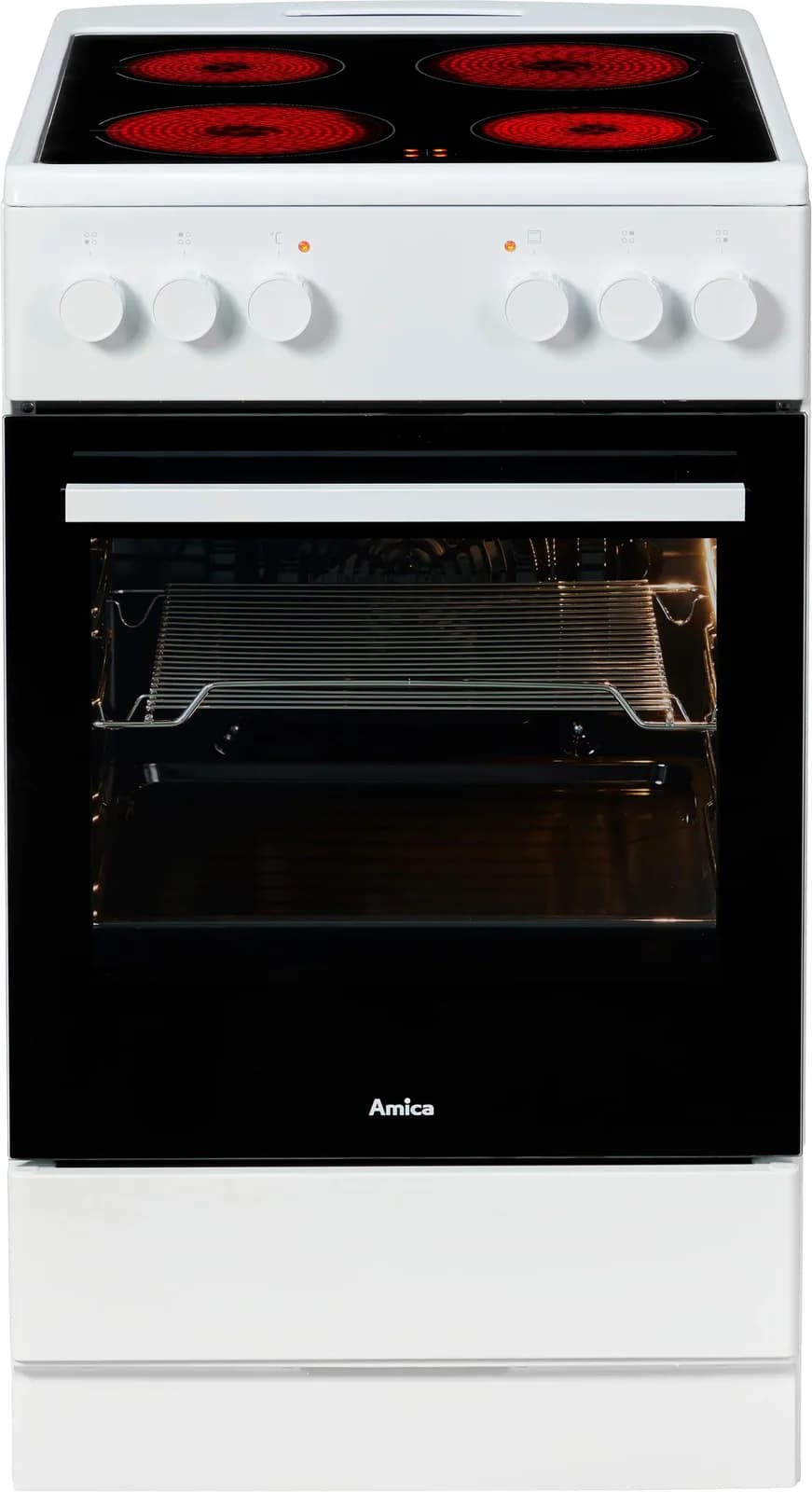 AMICA Elektro-Standherd SHC 903 031 W Weiß