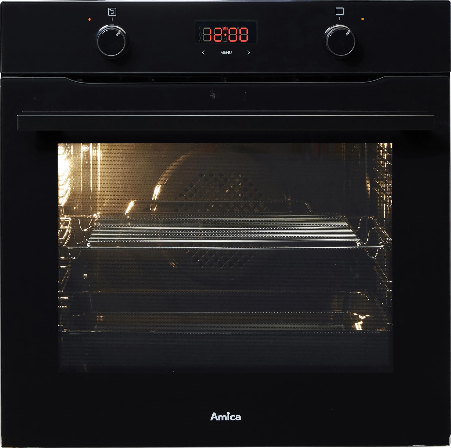 AMICA Einbaubackofen EBX 943 600 S schwarz