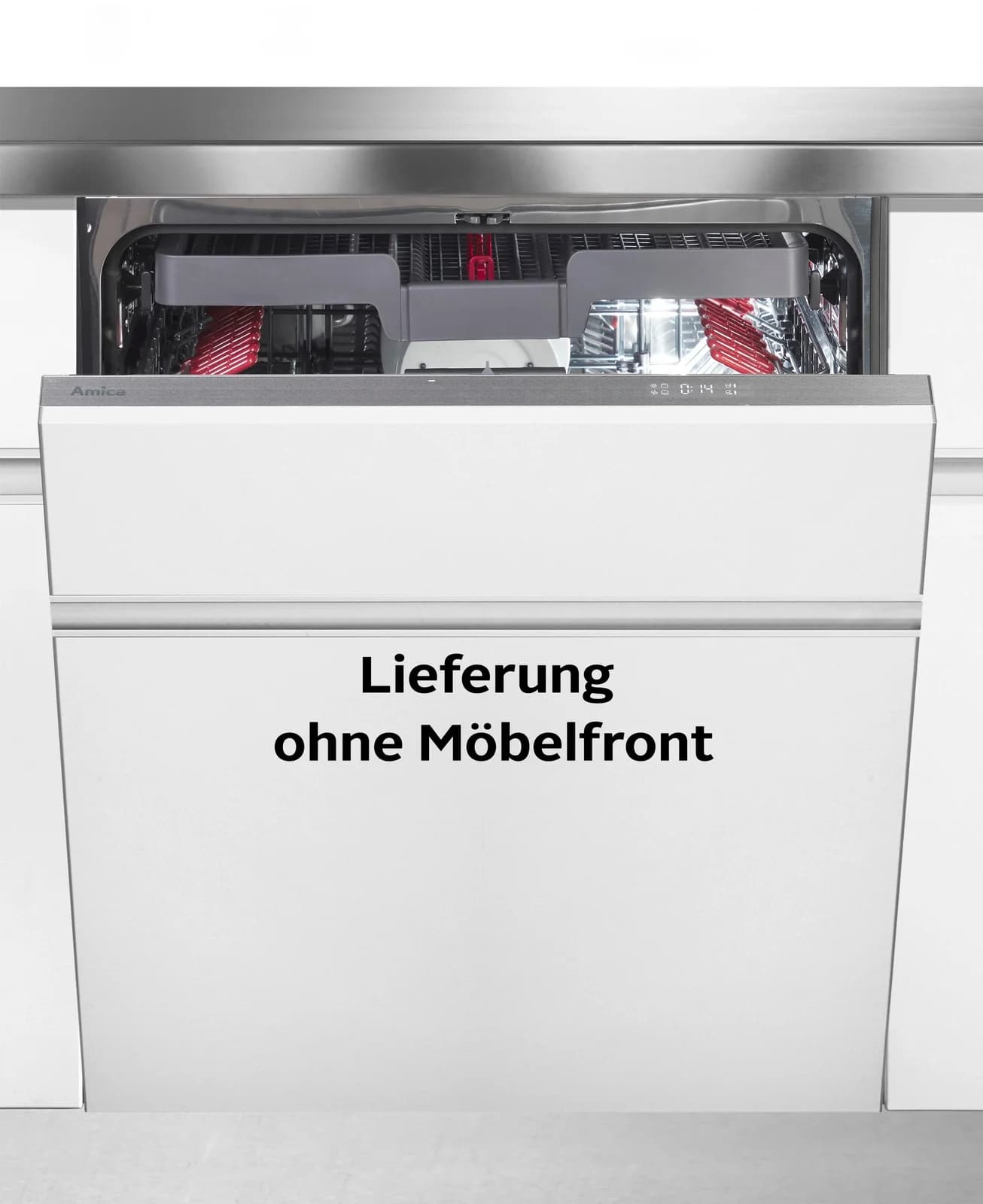 AMICA Geschirrspüler EGSPVX 596 900 Vollintegrierbar Silber