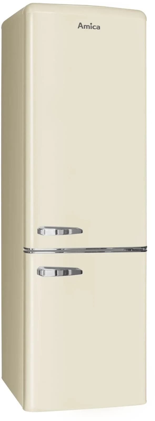 AMICA Kühl-/Gefrierkombination KGCR 387 102 Beige LED-Innenbeleuchtung