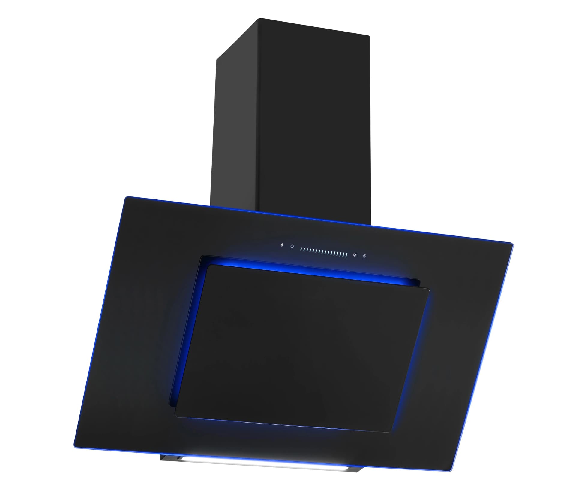 AMICA Kaminhaube KHF 685 651 S Schwarz mit TouchSlider & RGB-LED