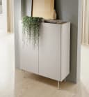 Compleo Kommode ZOTI Modern Beige/Eiche Ohne Griffe Bild 1