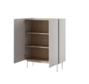 Compleo Kommode ZOTI Modern Beige/Eiche Ohne Griffe Bild 3