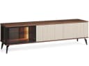 Compleo TV-Schrank VIVIN dreitürig mit geriffelter Front Bild 3