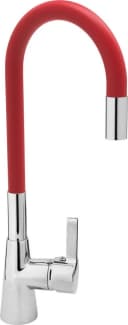 TRIZERATOP Flexible Küchenarmatur Rot mit Soft-Touch-Auslauf Bild 2