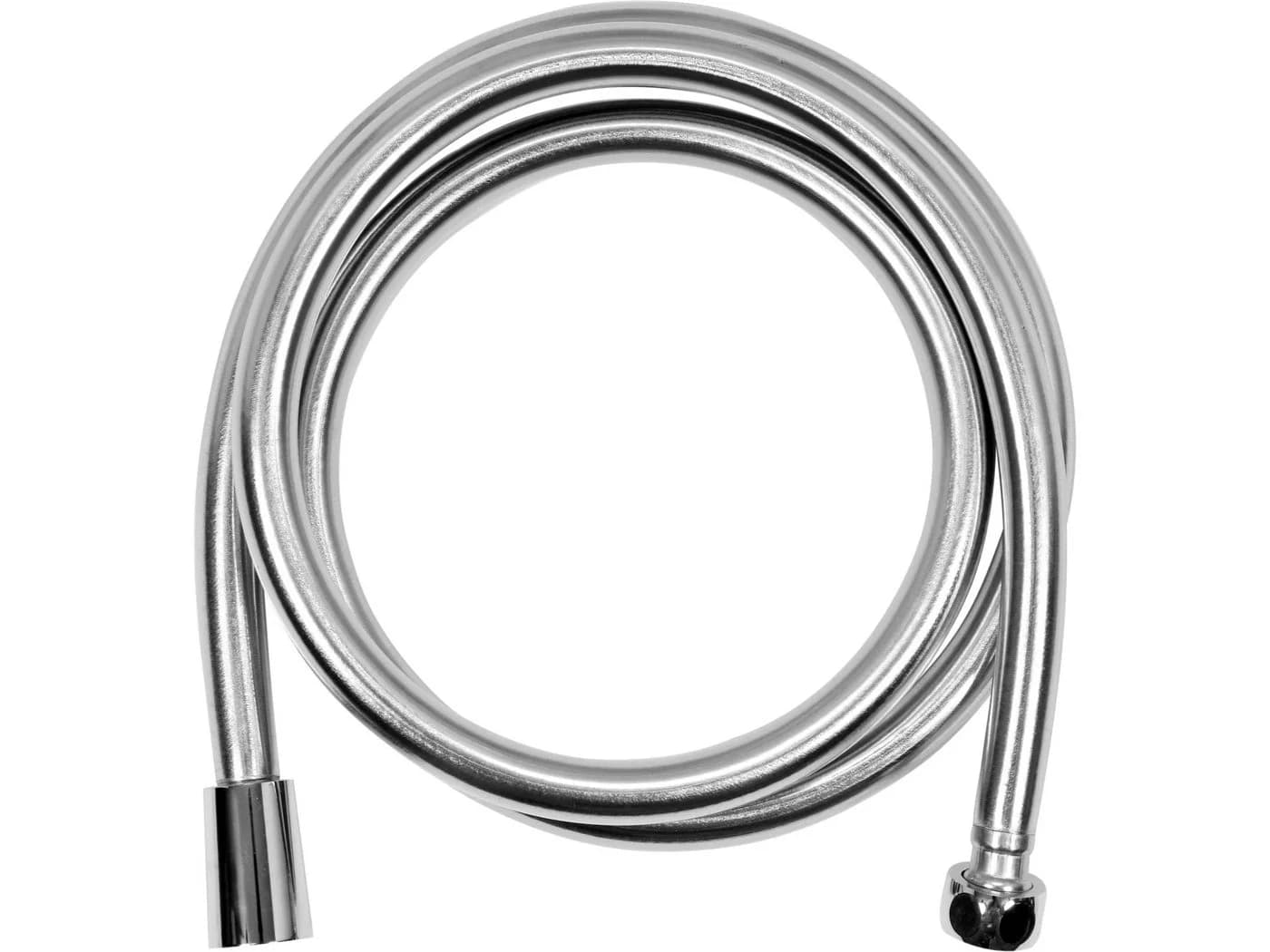 TRIZERATOP Brauseschlauch Silber PVC Anti-Twist 1,5-2m - Bild 2