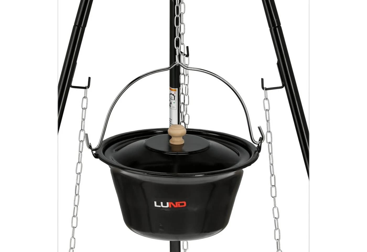 TRIZERATOP Hängegrill mit Dreibein und Kessel 49cm - Bild 3
