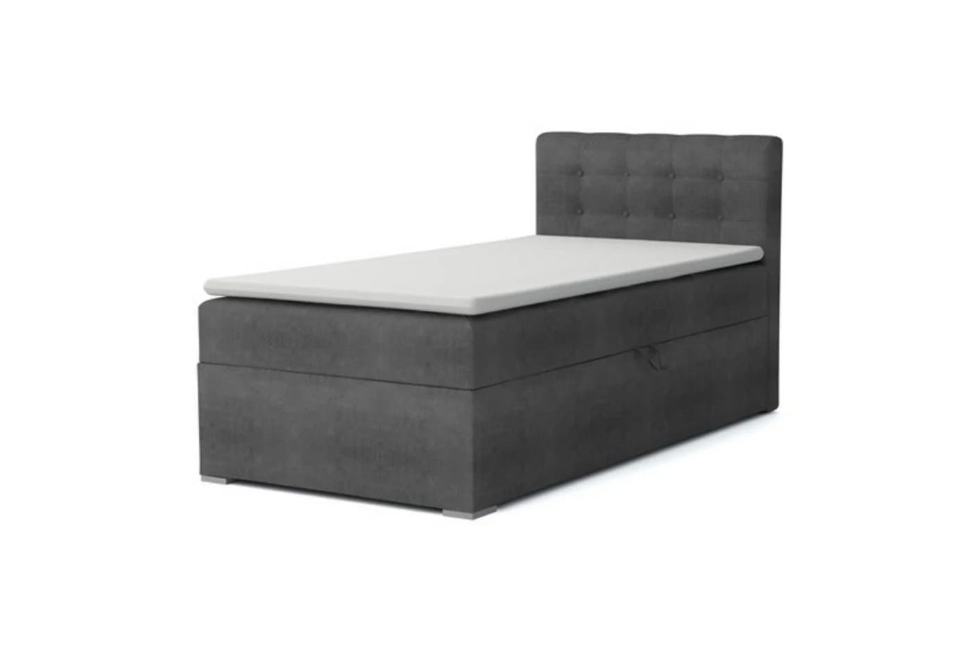 Deine Möbel 24 Boxspringbett JUNG 3 mit Bettkasten & Matratze - Bild 2