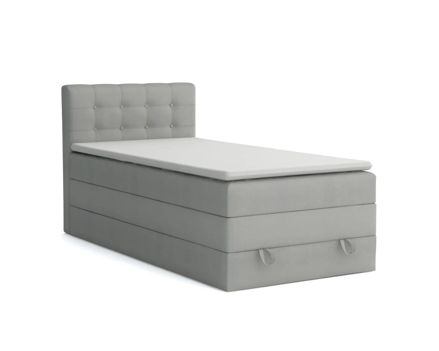 Deine Möbel 24 Boxspringbett JUNG 1 mit Bettkasten & Topper - Bild 2