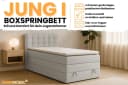 Deine Möbel 24 Boxspringbett JUNG 1 mit Bettkasten & Topper Bild 3