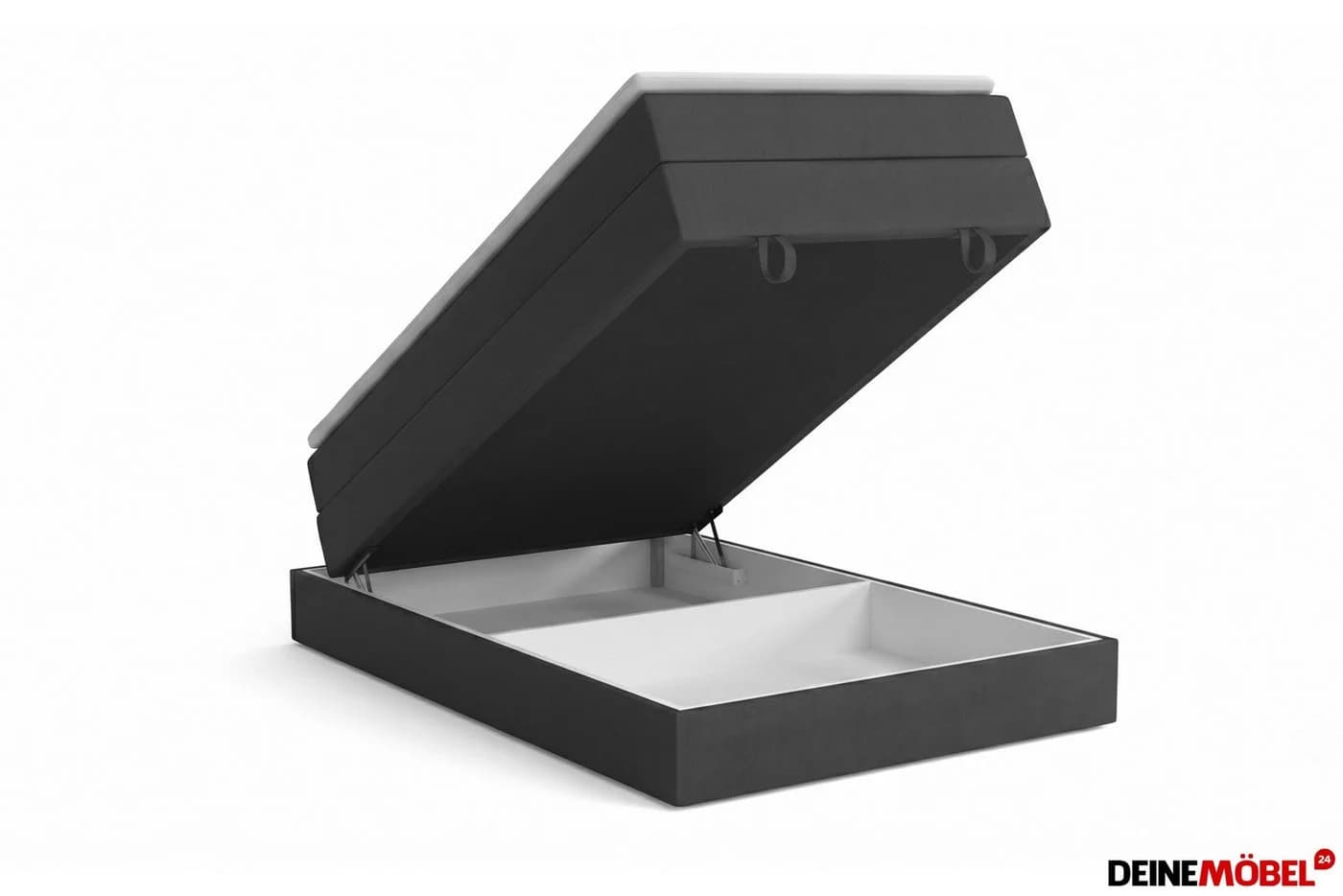 Deine Möbel 24 Boxspringbett JUNG 1 mit Bettkasten & Topper - Bild 5
